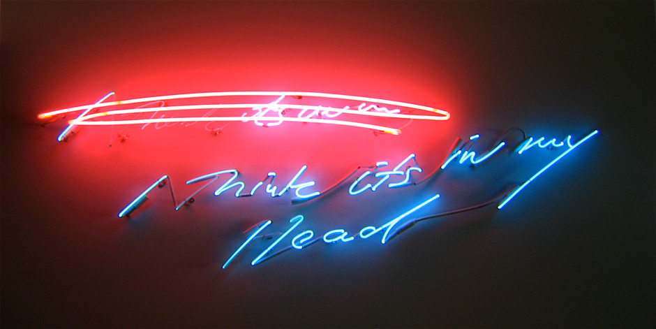 Tracey Emin, I think it's in my head, 2002