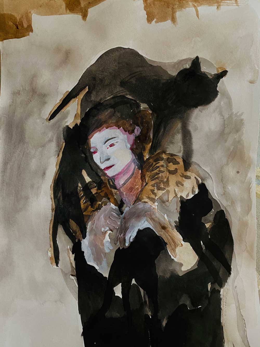 Nereida Garcia Ferraz - Cat Woman artwork