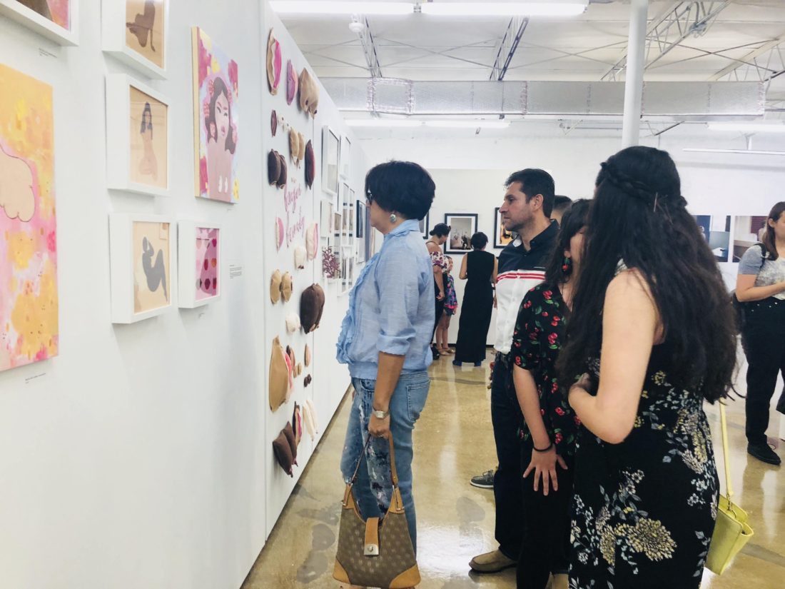 Opening Reception of Beauty Con(Scious), Saturday, July 