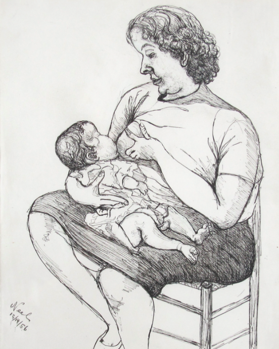 Alice Neel, Mother and Child, 1956